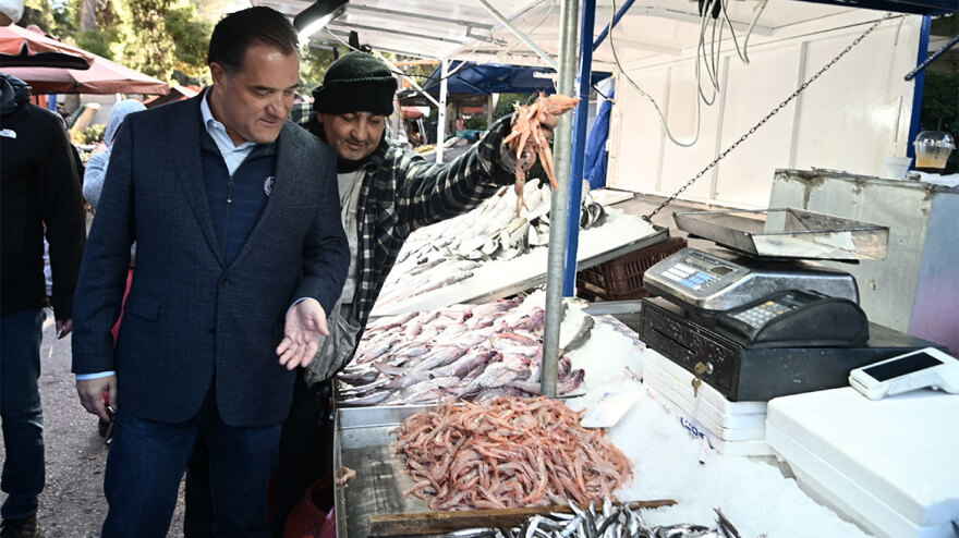 Γεωργιάδης για λαϊκές αγορές: Καλύτερες οι τιμές από πέρυσι, κόντρα στον πληθωρισμό