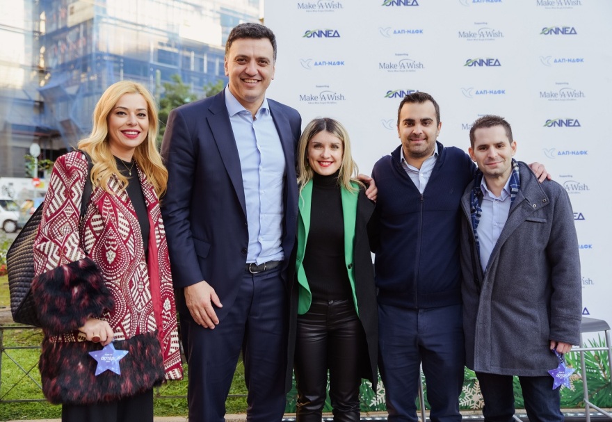 Η Χριστουγεννιάτικη δράση της ΟΝΝΕΔ για την υποστήριξη του Make-A-Wish