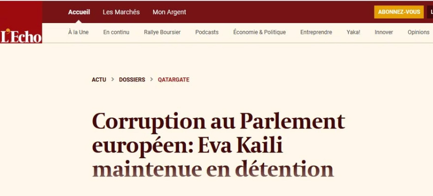 Κατάρ-gate: Τα διεθνή ΜΜΕ για την παράταση της προφυλάκισης της Εύας Καϊλή