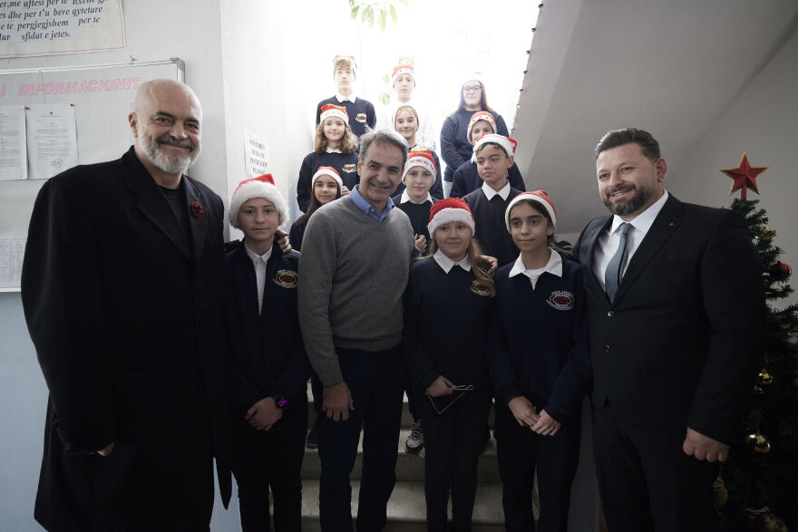 Μητσοτάκης: Στη Δερβιτσάνη με τον Έντι Ράμα - «Είμαστε κοντά στην οριοθέτηση θαλασσίων ζωνών» 