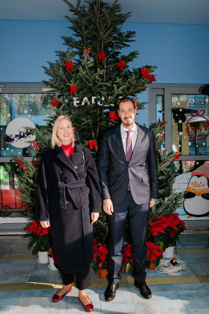 Χριστουγεννιάτικες στιγμές στην Ογκολογική Μονάδα Παίδων «Μαριάννα Β. Βαρδινογιάννη – ΕΛΠΙΔΑ»