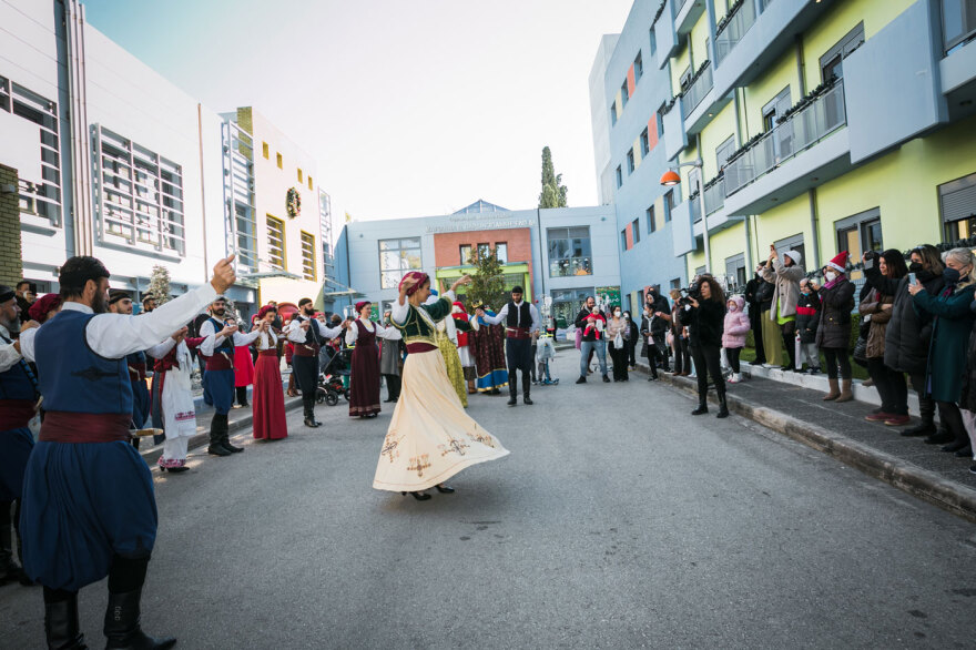 Χριστουγεννιάτικες στιγμές στην Ογκολογική Μονάδα Παίδων «Μαριάννα Β. Βαρδινογιάννη – ΕΛΠΙΔΑ»