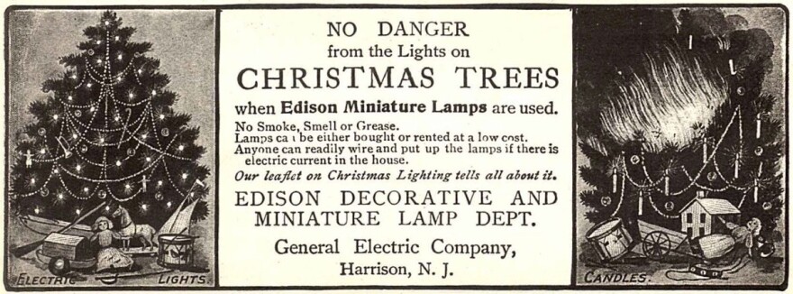 Το πρώτο δέντρο με λαμπάκια πριν από 140 χρόνια - Πώς ο Τόμας Έντισον «δημιούργησε» τα Χριστούγεννα