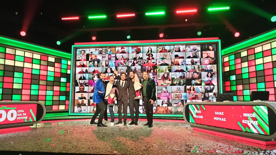 Οι 100: Νίκος Κουρής και Ηλίας Μουλάς θα είναι οι αποψινοί καλεσμένοι του χριστουγεννιάτικου επεισοδίου