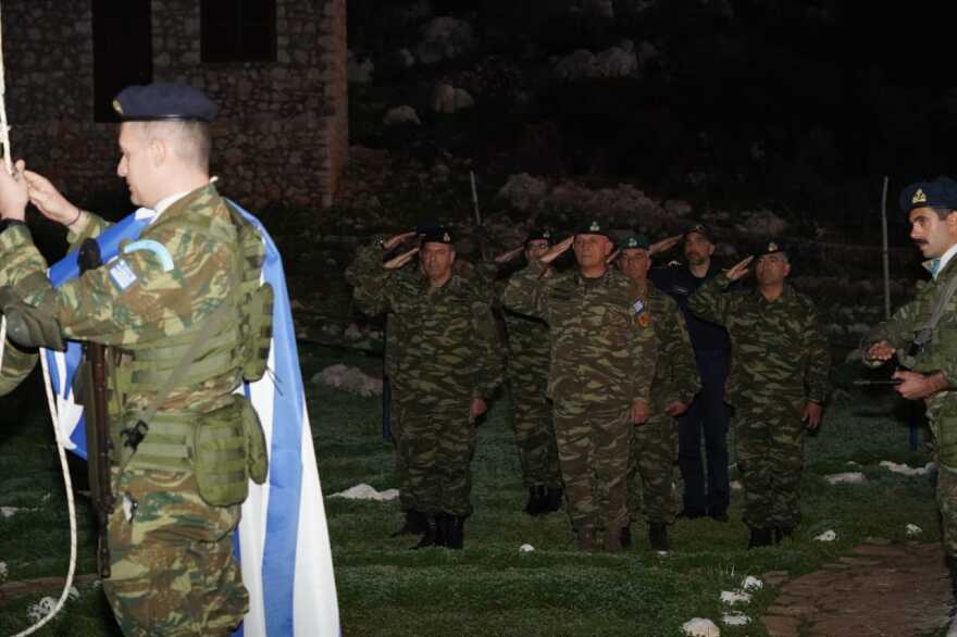 Στο ανατολικότερο άκρο της Ελλάδας ο Φλώρος - Εγκαινίασε το νέο επιτηρητικό φυλάκιο Στρογγύλης