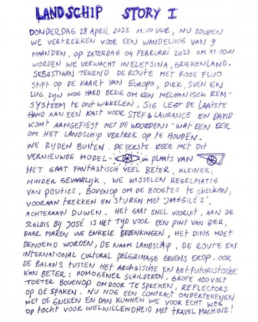 Από την Αμβέρσα στην Ελευσίνα - Οι TimeCircus διασχίζουν την Ελλάδα με τροχήλατο