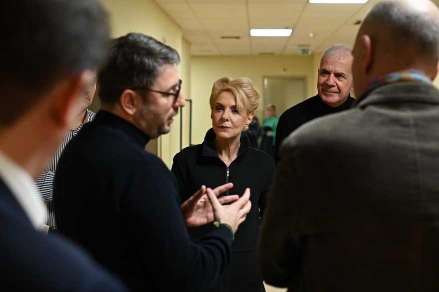 Τους «Βρυκόλακες» στο Εθνικό είδε ο Νίκος Ανδρουλάκης 