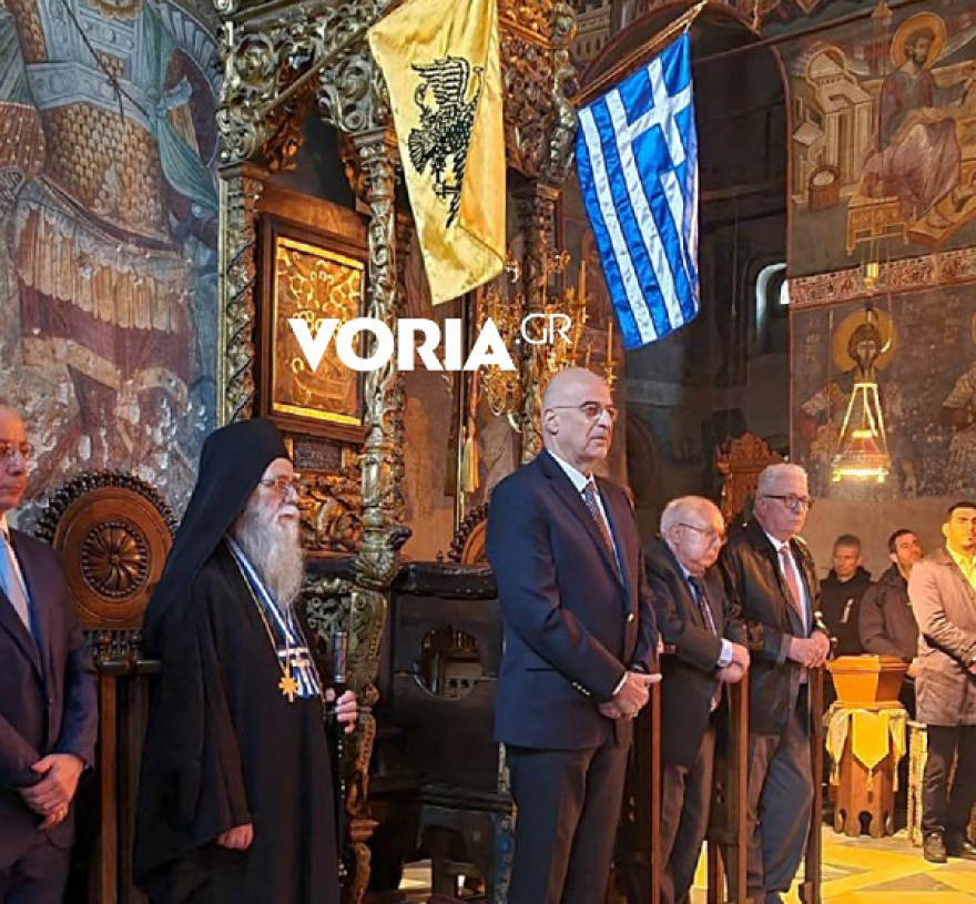 Δένδιας: Περιπέτεια με την προσγείωση του ελικοπτέρου που τον μετέφερε στο Άγιο Όρος