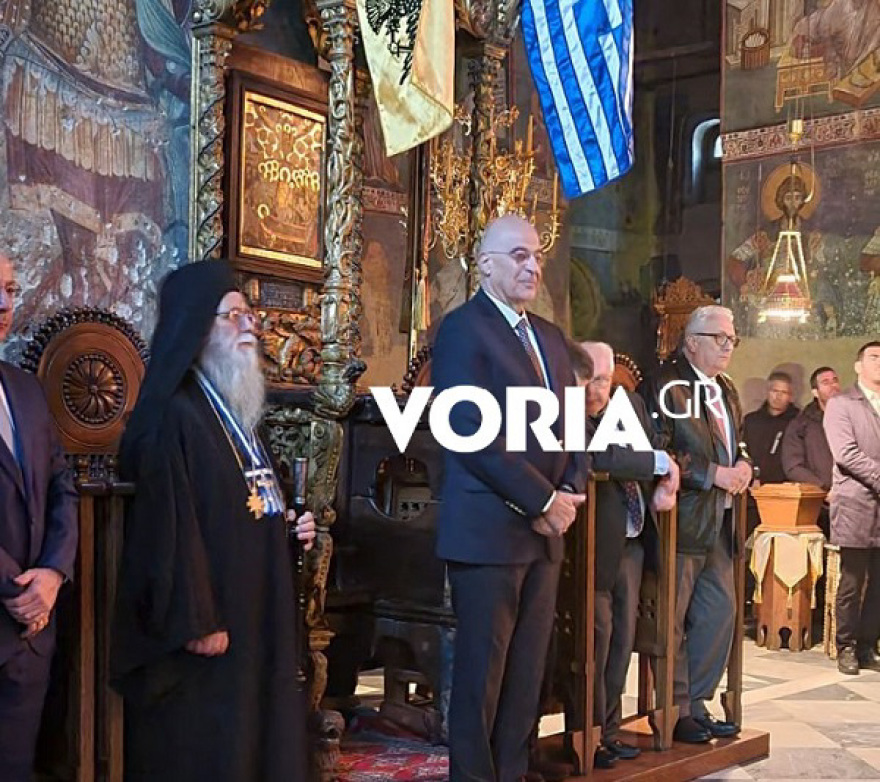 Δένδιας: Περιπέτεια με την προσγείωση του ελικοπτέρου που τον μετέφερε στο Άγιο Όρος