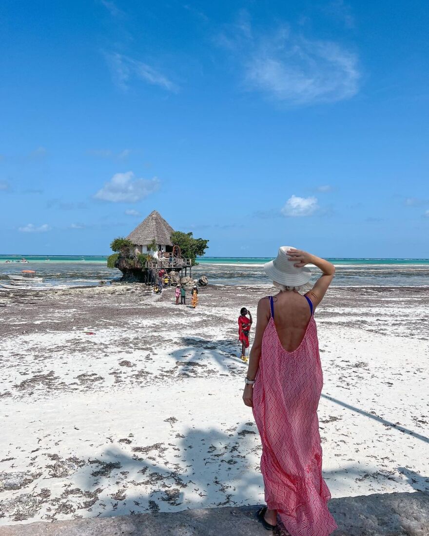 Χριστίνα Κοντοβά: Το φωτογραφικό άλμπουμ από το ταξίδι της με την Έιντα στη Ζανζιβάρη