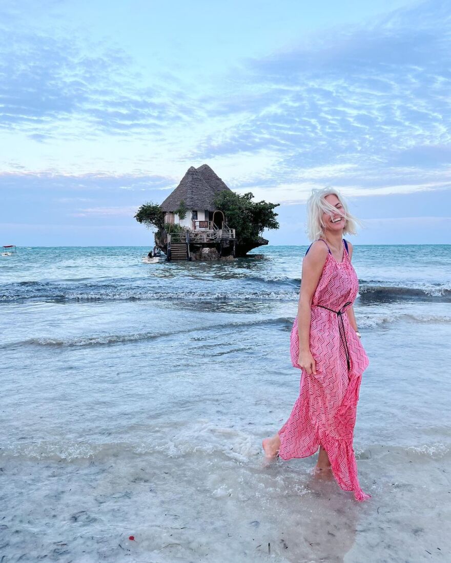 Χριστίνα Κοντοβά: Το φωτογραφικό άλμπουμ από το ταξίδι της με την Έιντα στη Ζανζιβάρη