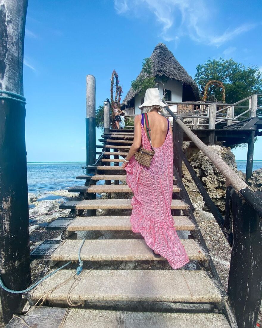 Χριστίνα Κοντοβά: Το φωτογραφικό άλμπουμ από το ταξίδι της με την Έιντα στη Ζανζιβάρη