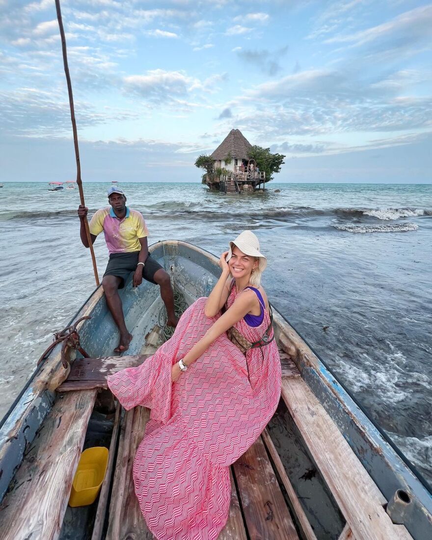 Χριστίνα Κοντοβά: Το φωτογραφικό άλμπουμ από το ταξίδι της με την Έιντα στη Ζανζιβάρη