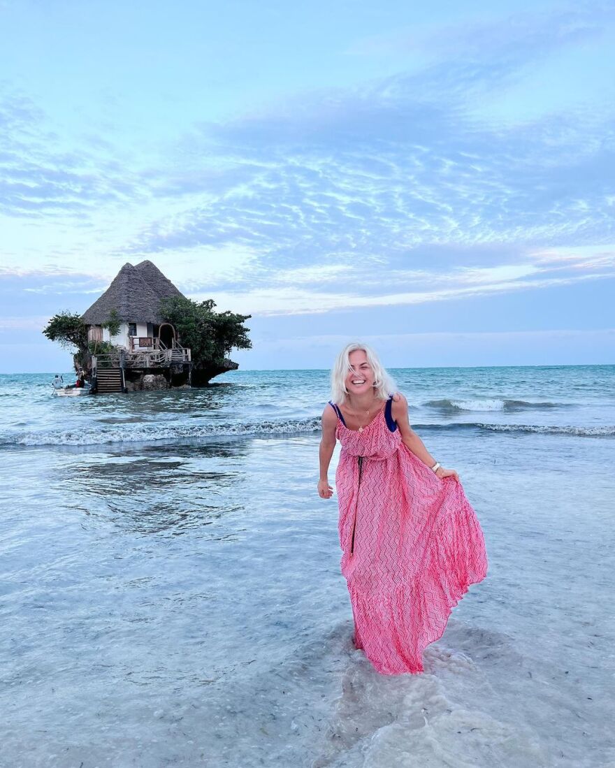 Χριστίνα Κοντοβά: Το φωτογραφικό άλμπουμ από το ταξίδι της με την Έιντα στη Ζανζιβάρη