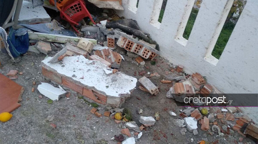 Κρήτη: «Βομβαρδισμένο» το σπίτι της 88χρονης που σκοτώθηκε από έκρηξη φιάλης υγραερίου