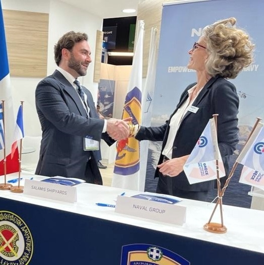 Γαλλικές φρεγάτες made in Greece προαναγγέλλει ο πρόεδρος των Ναυπηγείων Σαλαμίνας