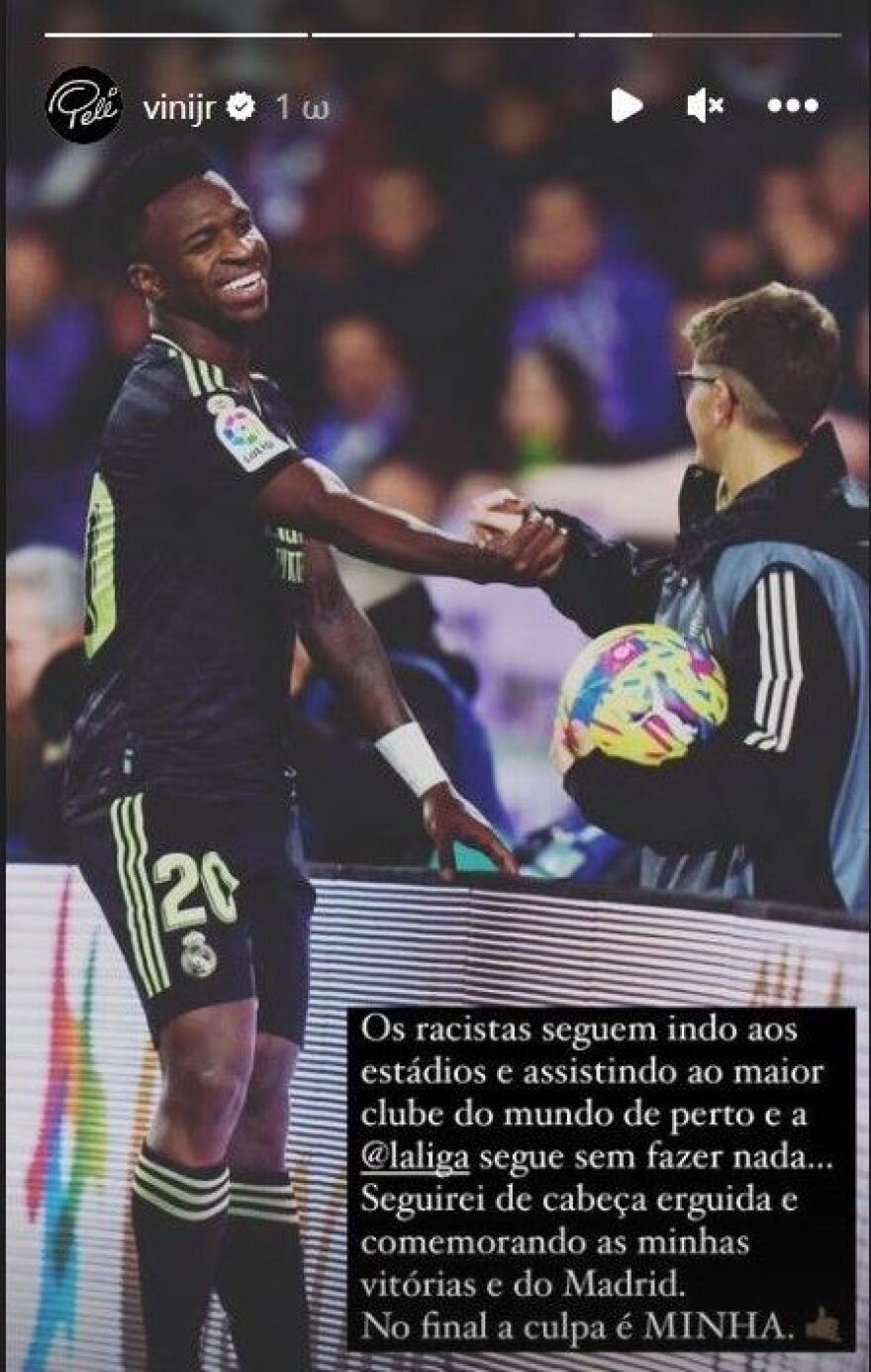  Βινίσιους: Νέα ρατσιστική επίθεση στον άσο της Ρεάλ Μαδρίτης 