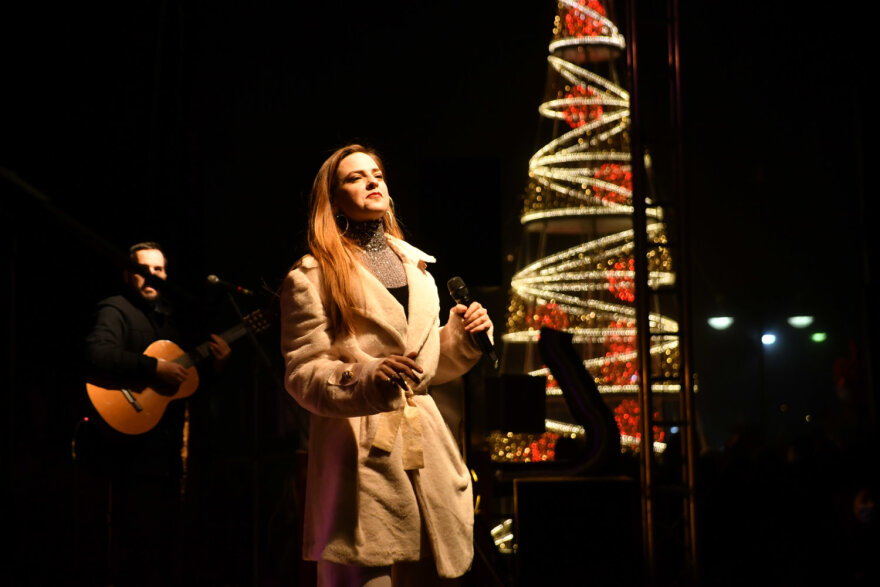 Λάρισα: Φαντασμαγορική αλλαγή του χρόνου στο Φρούριο - Δείτε βίντεο και φωτογραφίες