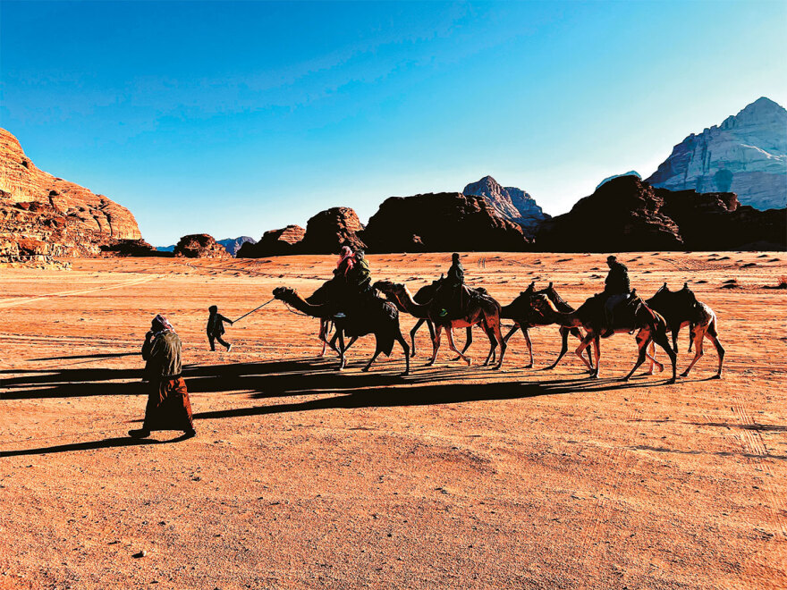 Οδοιπορικό από τον Ιορδάνη ποταμό μέχρι την Πέτρα - Δείτε φωτογραφίες