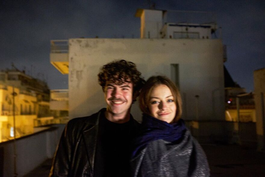 Γαία Μερκούρη και Άγγελος Λάτσιος σε τρυφερές φωτογραφίες