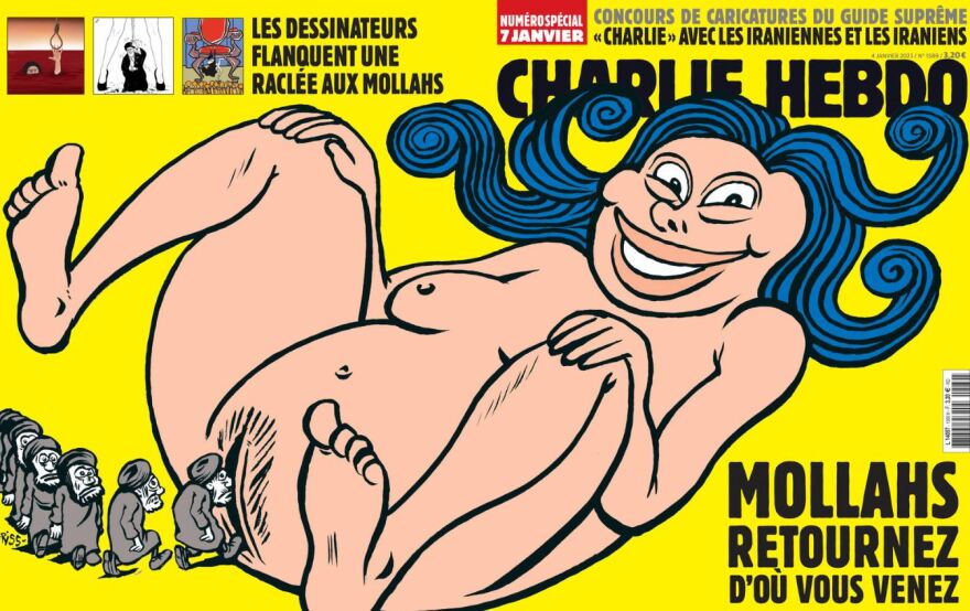 Το Charlie Hebdo βάζει στο στόχαστρο τους Μουλάδες του Ιράν: Επιστρέψτε από εκεί που βγήκατε