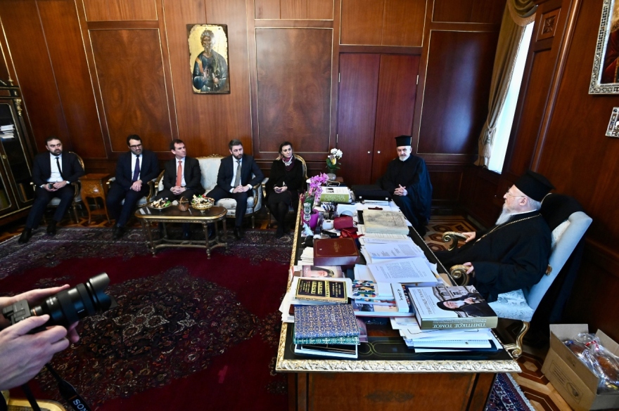 Θεοφάνια - Ανδρουλάκης: Συναντήθηκε με τον Οικουμενικό Πατριάρχη στο Φανάρι 