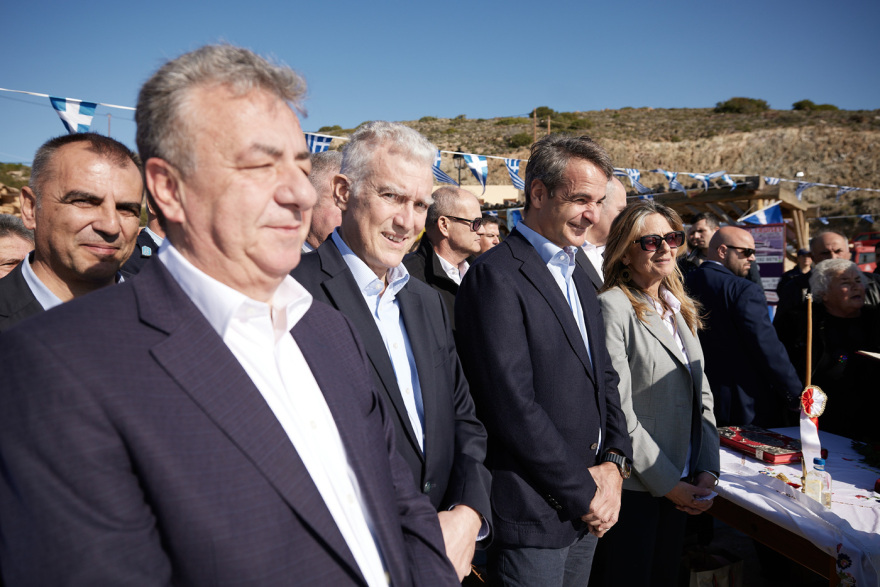 Μηνύματα Μητσοτάκη από Γαύδο στην Τουρκία - Η επίσκεψη σε φωτογραφίες