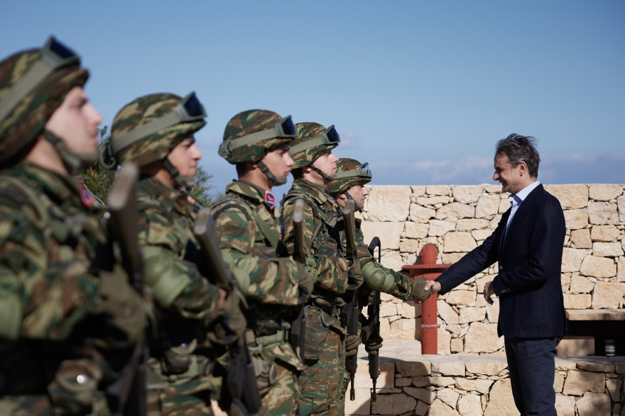 Μηνύματα Μητσοτάκη από Γαύδο στην Τουρκία - Η επίσκεψη σε φωτογραφίες