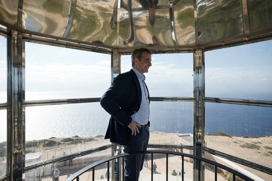 Μηνύματα Μητσοτάκη από Γαύδο στην Τουρκία - Η επίσκεψη σε φωτογραφίες