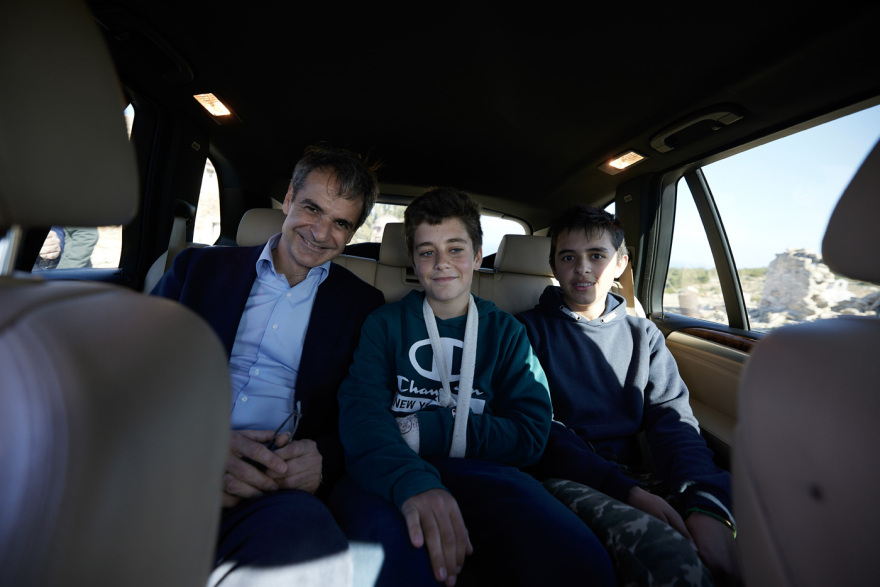 Μηνύματα Μητσοτάκη από Γαύδο στην Τουρκία - Η επίσκεψη σε φωτογραφίες