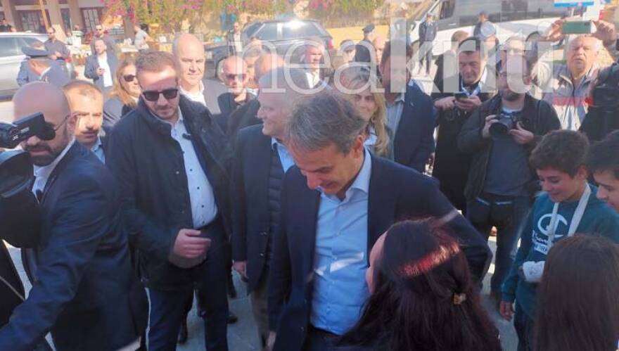 Μηνύματα Μητσοτάκη από Γαύδο στην Τουρκία - Η επίσκεψη σε φωτογραφίες