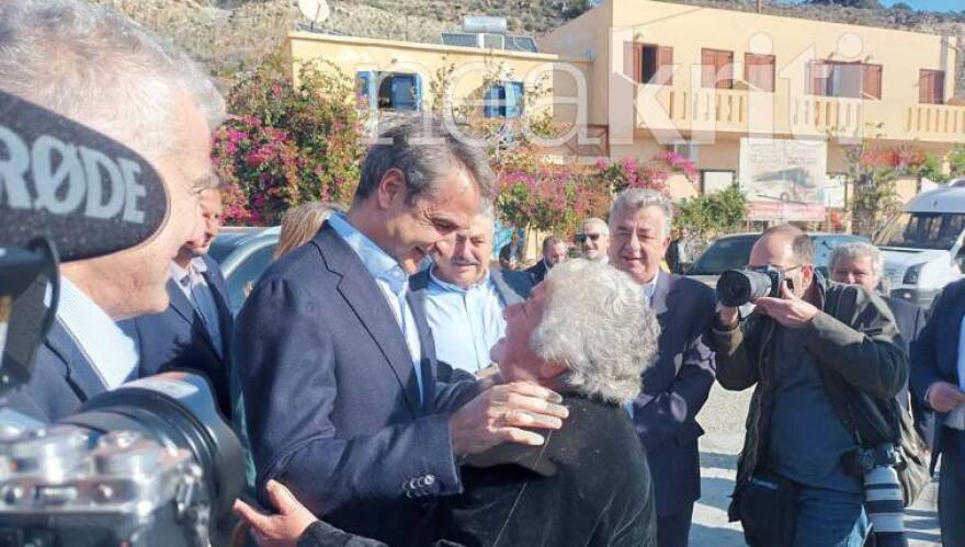 Μηνύματα Μητσοτάκη από Γαύδο στην Τουρκία - Η επίσκεψη σε φωτογραφίες