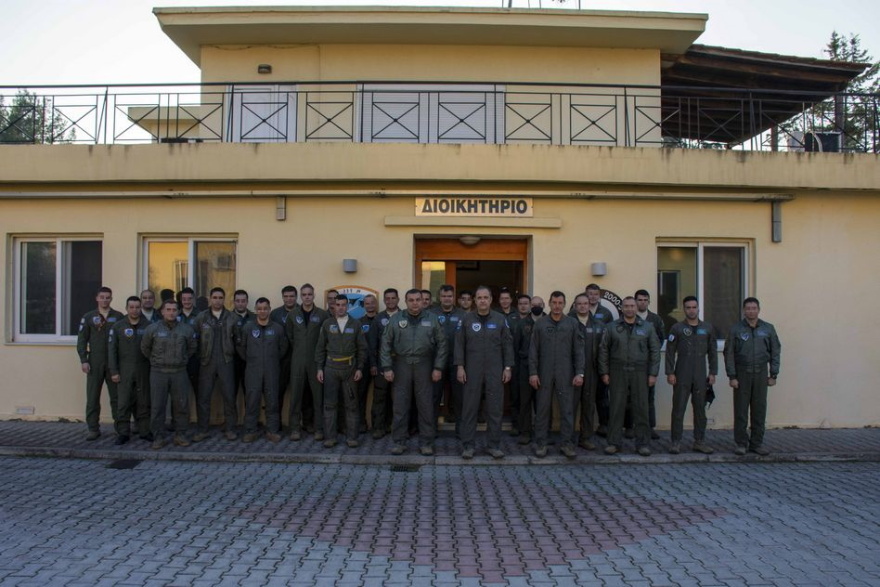 Τις Μονάδες Τανάγρας και Λήμνου επισκέφτηκε ο Αρχηγός της Πολεμικής Αεροπορίας - Φωτογραφίες