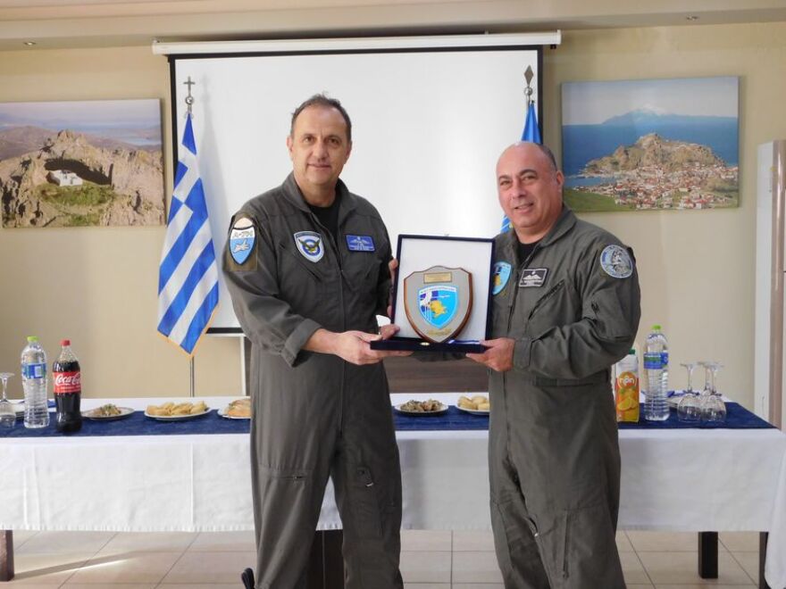 Τις Μονάδες Τανάγρας και Λήμνου επισκέφτηκε ο Αρχηγός της Πολεμικής Αεροπορίας - Φωτογραφίες