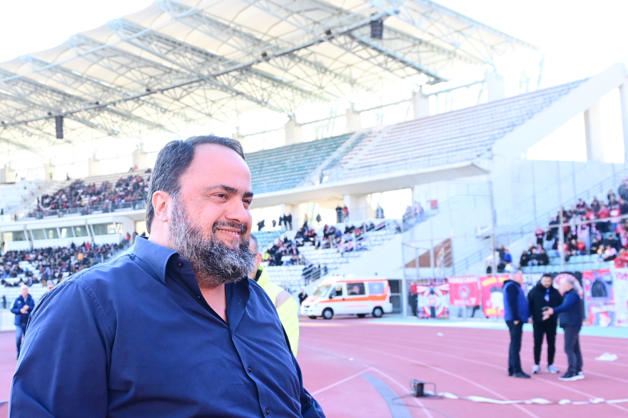 Στον Βόλο για το παιχνίδι του Ολυμπιακού ο Μαρινάκης 