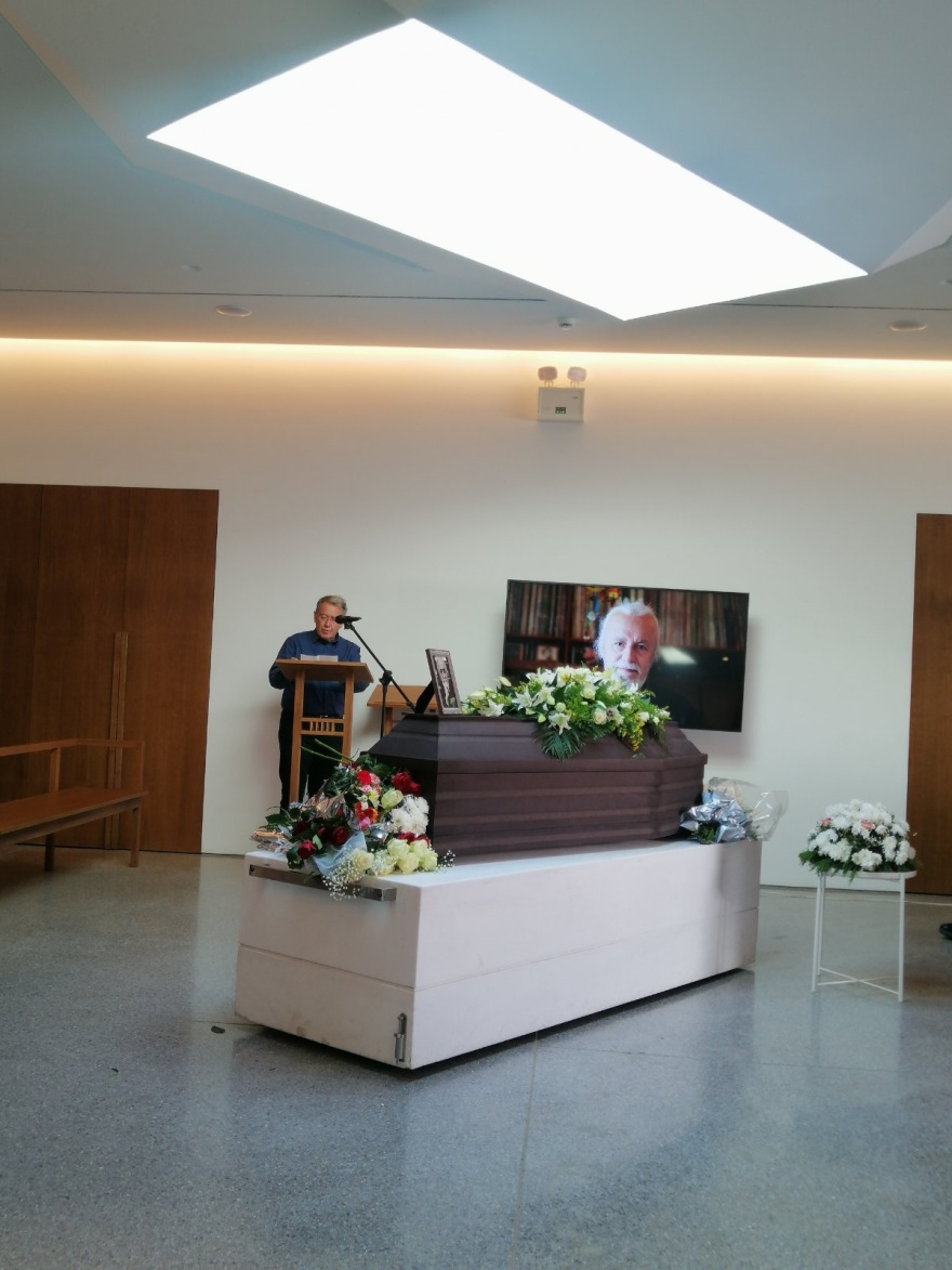 Νότης Μαυρουδής: Στο Αποτεφρωτήριο Ριτσώνας το «τελευταίο αντίο» - Φωτογραφίες