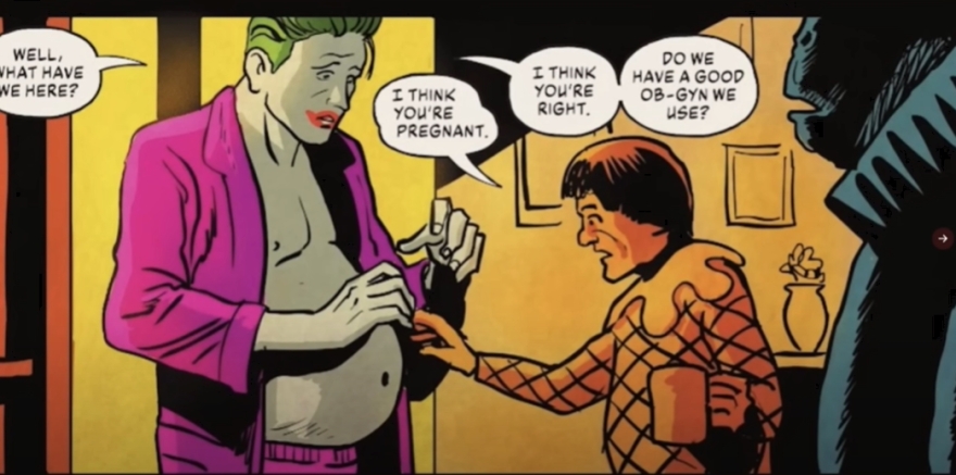 DC Comics - Τζόκερ: Μένει έγκυος και γεννά τον απόγονό του