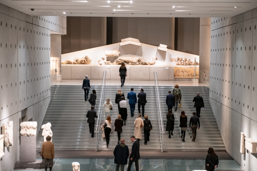 Πολιτιστική Πρωτεύουσα της Ευρώπης: Πραγματοποιήθηκε στο Μουσείο της Ακρόπολης η τελετή παράδοσης του τίτλου