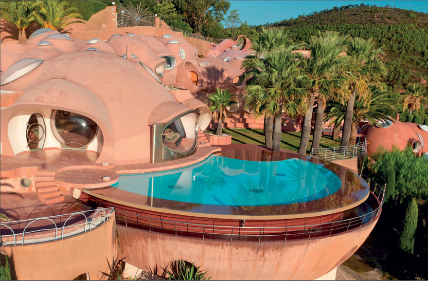 Palais Bulles: Το παλάτι από φούσκες του Πιέρ Καρντέν 