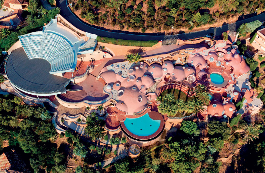 Palais Bulles: Το παλάτι από φούσκες του Πιέρ Καρντέν 