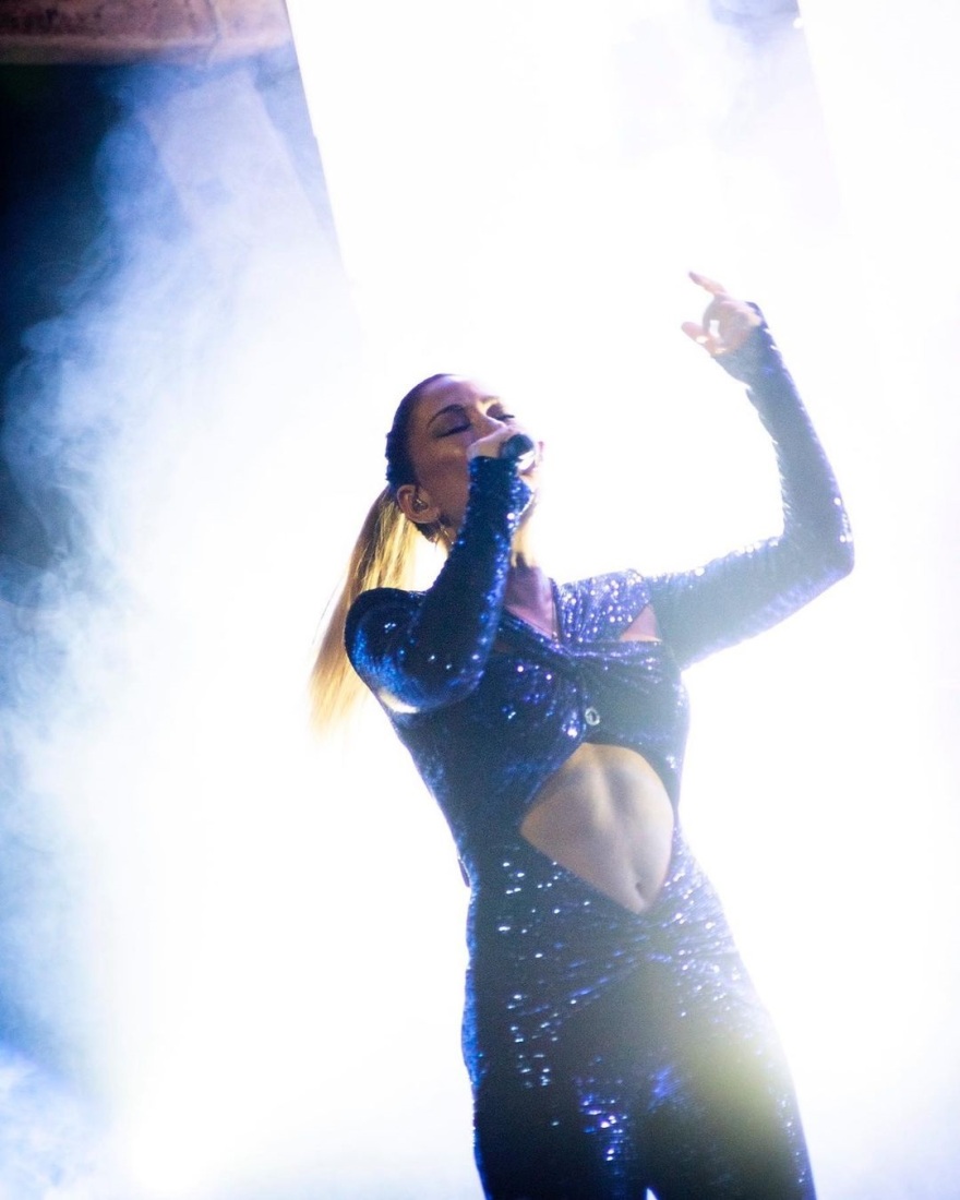 Μελίνα Ασλανίδου: Με ολόσωμη φόρμα στην πίστα