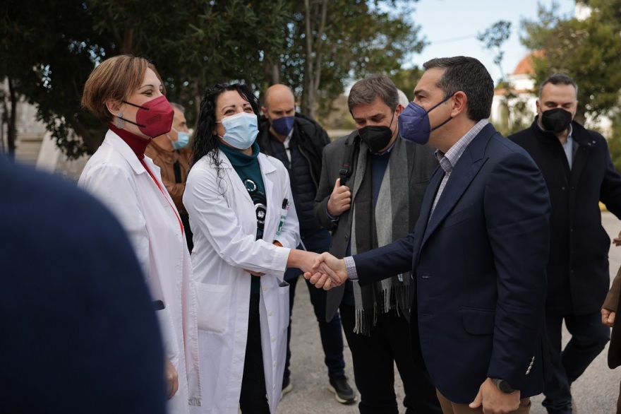 Τσίπρας από το Παίδων Πεντέλης: Η κυβέρνηση έχει οδηγήσει στη διάλυση του ΕΣΥ μέσα από την απαξίωση του
