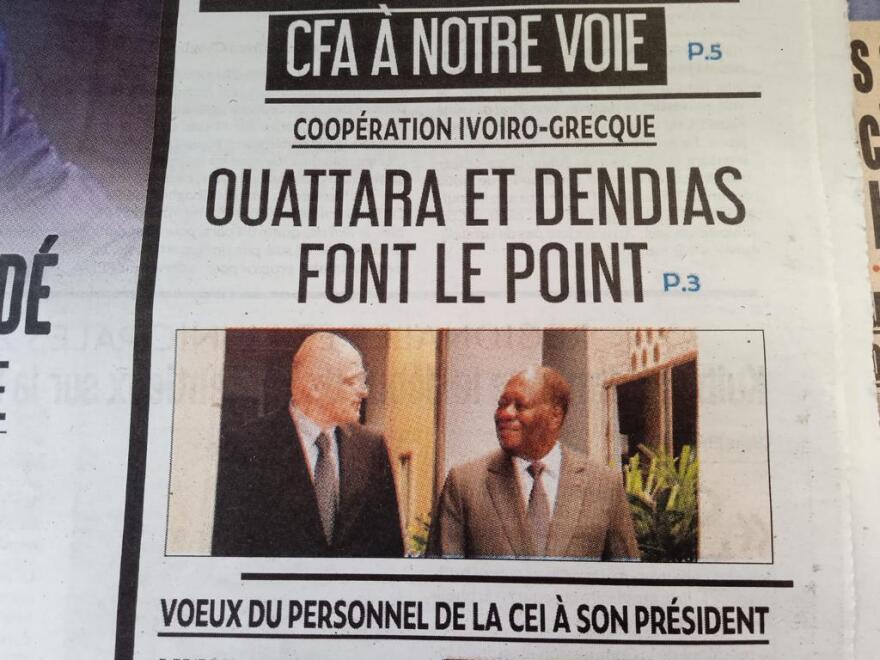 Επίσκεψη Δένδια στην Ακτή Ελεφαντοστού: Αφιέρωμα σε μεγάλη εφημερίδα