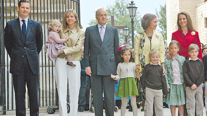 Τέως βασιλιάς Κωνσταντίνος: Σύσσωμη η ισπανική βασιλική οικογένεια στην κηδεία