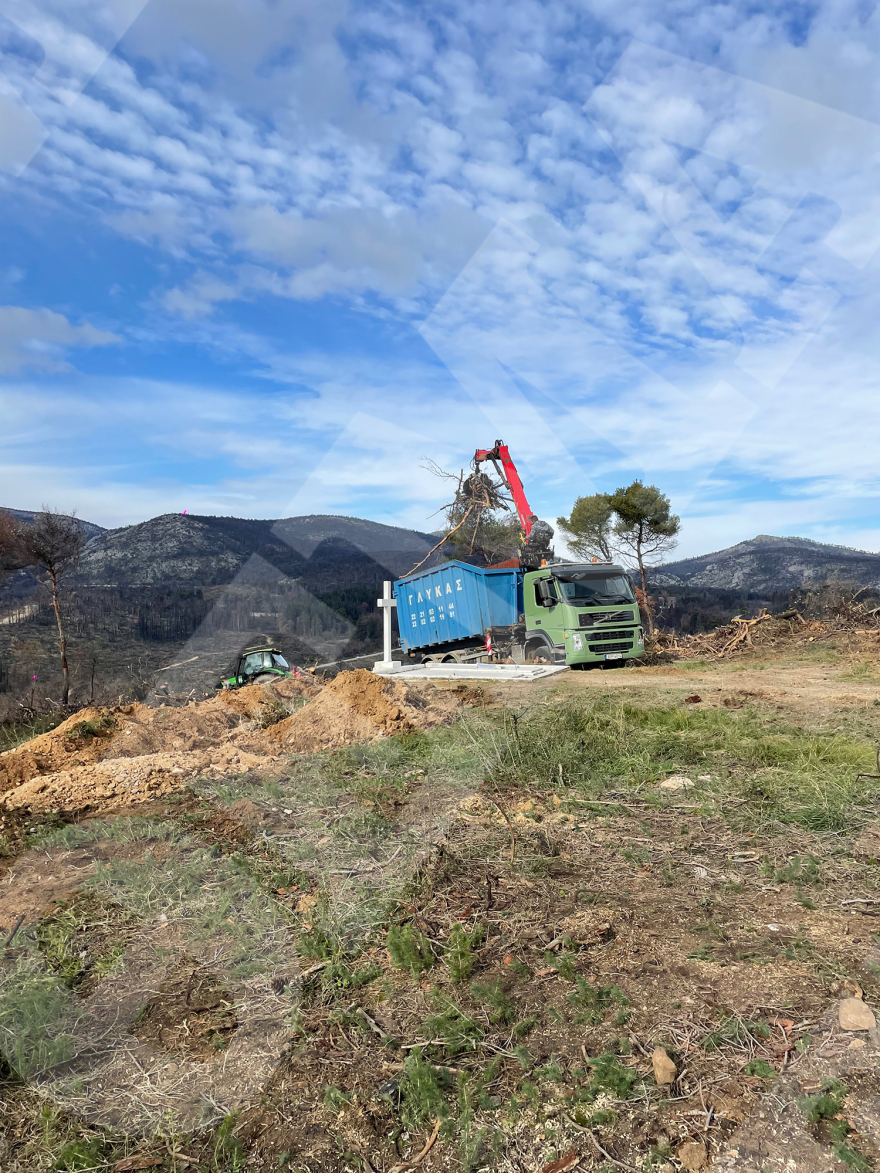 Κηδεία τέως βασιλιά: Η Μενδώνη στις εργασίες στους βασιλικούς τάφους στο Τατόι