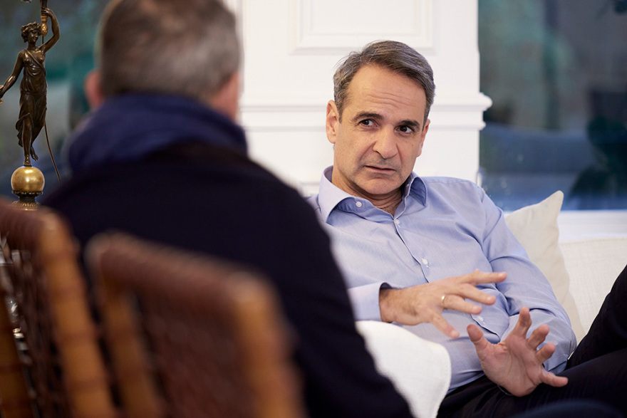 Μητσοτάκης στο «ΘΕΜΑ» για όλα: Για συγκυβέρνηση, Κασιδιάρη, τέως βασιλιά, υποκλοπές, εκλογές και Τσίπρα