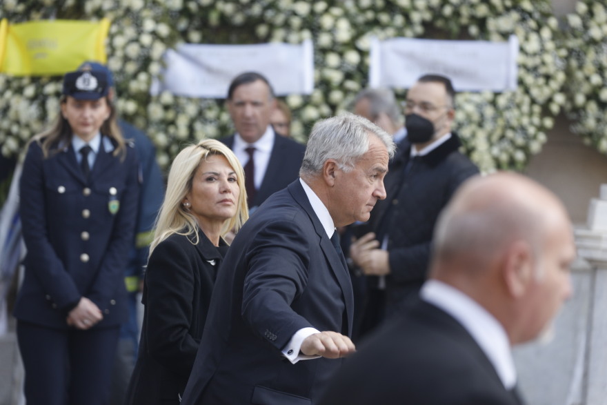 Κηδεία τέως βασιλιά Κωνσταντίνου: Οι ελληνικές παρουσίες - Δείτε φωτογραφίες