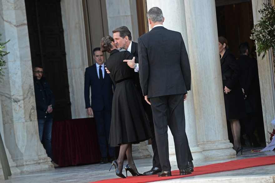 Κηδεία Κωνσταντίνου: Όλοι όσοι βρέθηκαν στην Μητρόπολη Αθηνών