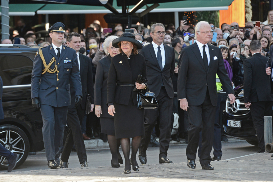 Κηδεία Κωνσταντίνου: Όλοι όσοι βρέθηκαν στην Μητρόπολη Αθηνών