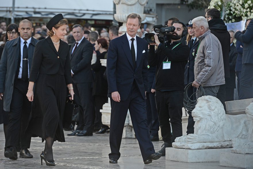 Κηδεία Κωνσταντίνου: Όλοι όσοι βρέθηκαν στην Μητρόπολη Αθηνών